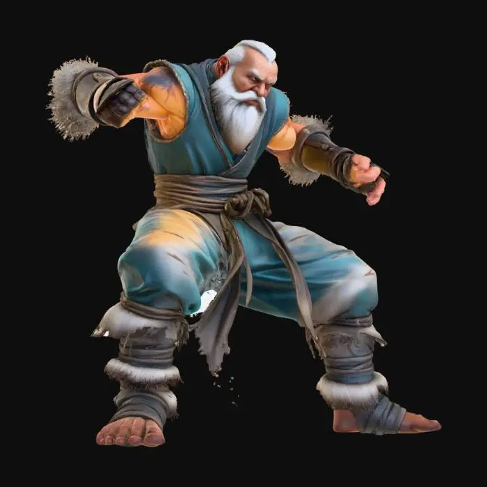 3D model for Warrior's Fury