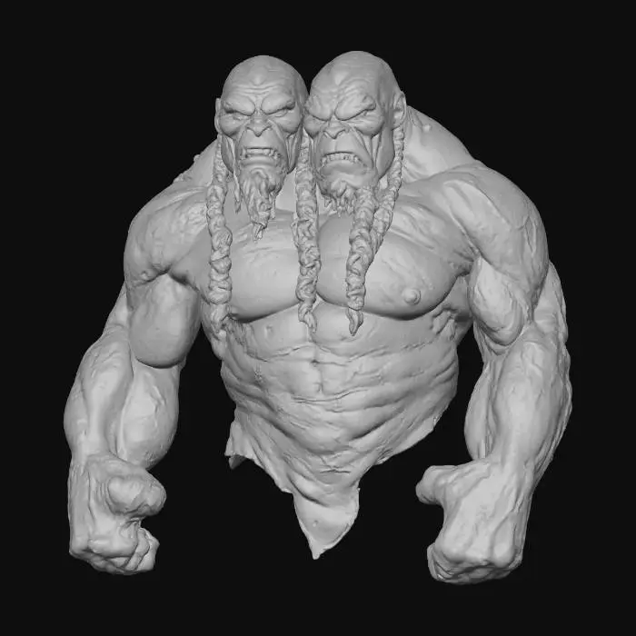 3D model for Stone Guardians