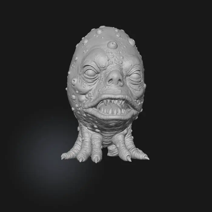 3D model for Deep Sea Abyssal Creature