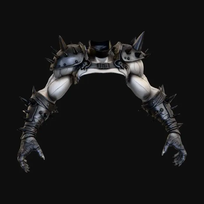 3D model for Spiked Gauntlet Guardian