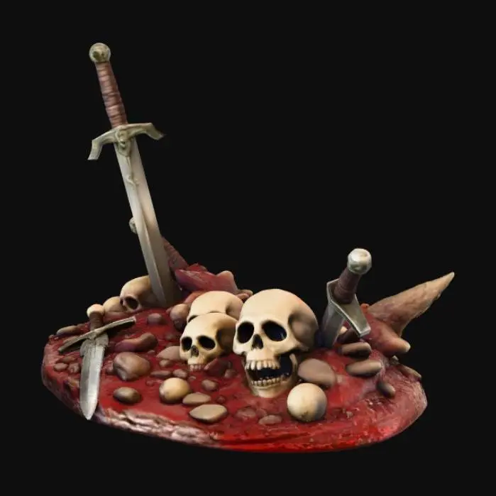 3D model for Battlefield Remnants