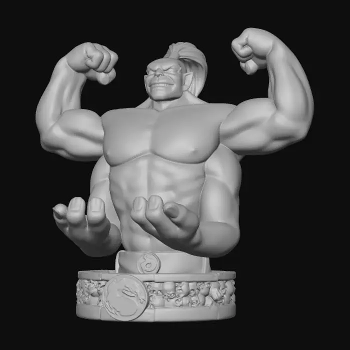 3D model for Four-Armed Warrior Icon