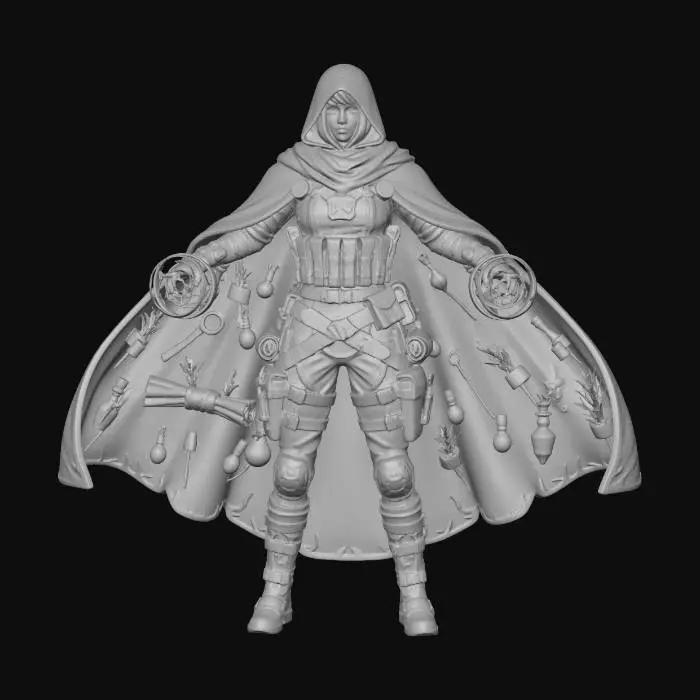 3D model for Arcane Alchemist