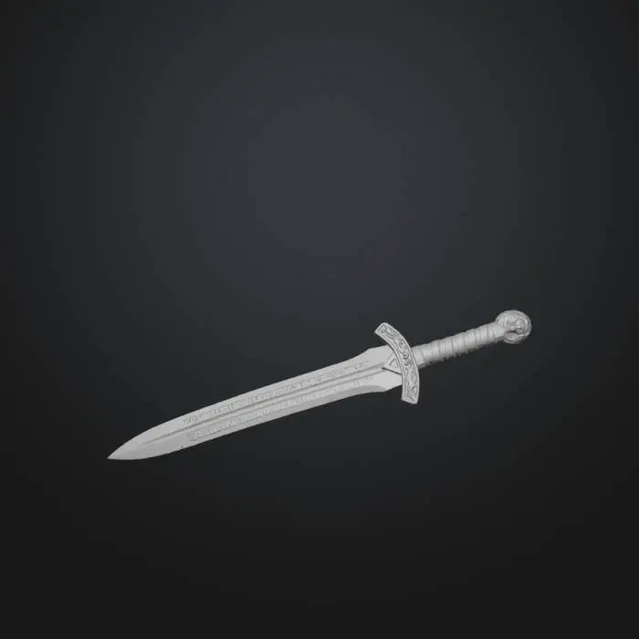 3D model for Enchanted Rune Sword