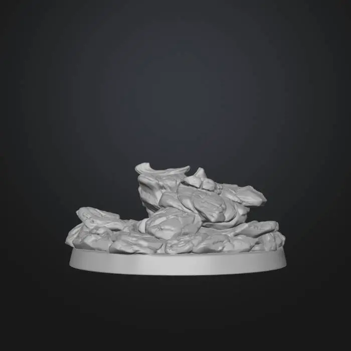 3D model for Rocky Base Formation