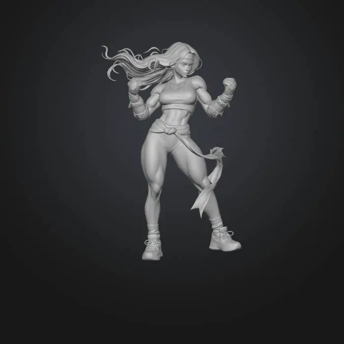 3D model for Empowered Warrior