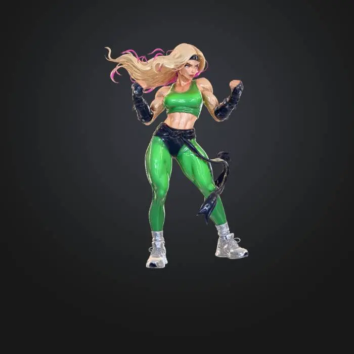 3D model for Empowered Warrior