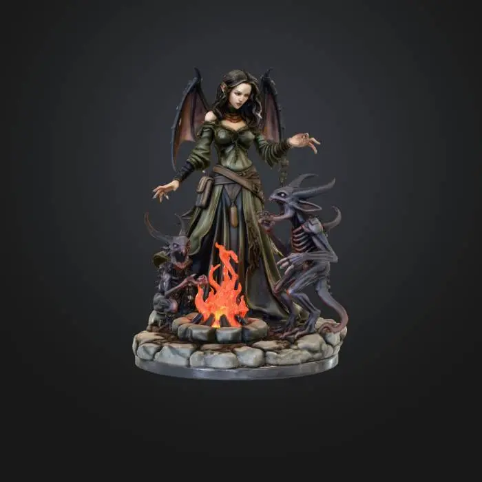 3D model for The Ember Queen