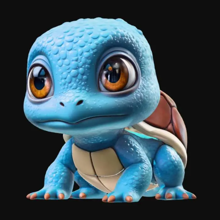 3D model for Cerulean Toturtle