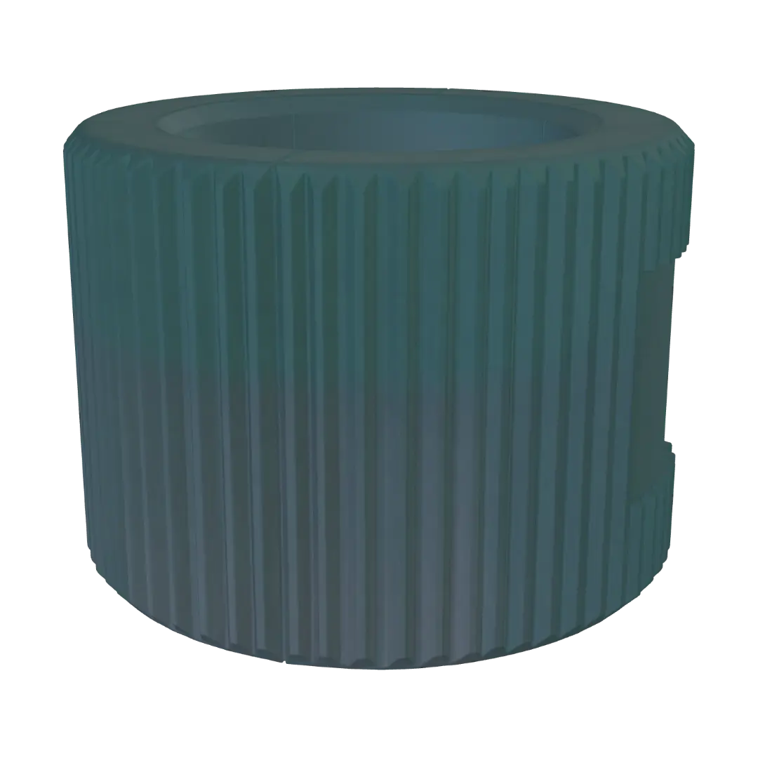Mantendo a originalidade da peça na imagem, dentro dela cabe um copo de velas,… - Candleholder 3D model, vytvořený pomocí AI