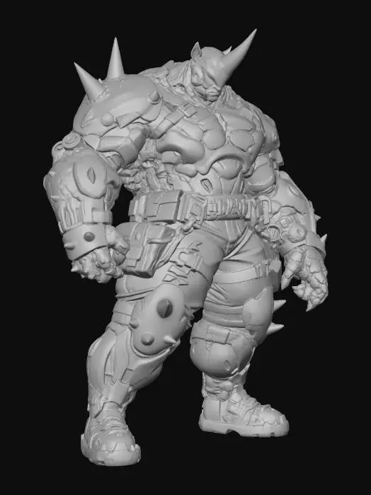 3D model for Icebound Behemoth