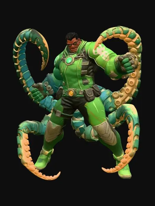 3D model for Chainbound Hulk