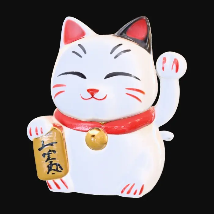 3D model for Fortune Cat Charm