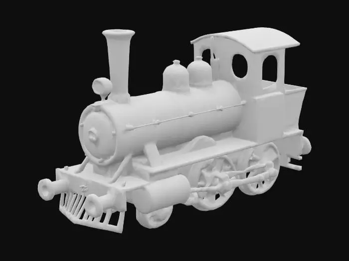 3D model for realistic locomotive