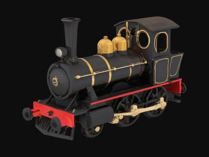 3D model for realistic locomotive