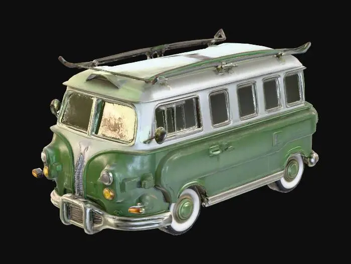 3D model for Retro Van Adventure