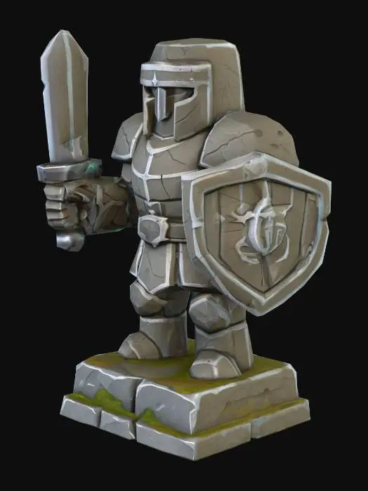 3D model for Stone Sentinel