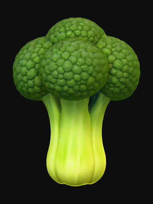 3D model for Broccoli Delight
