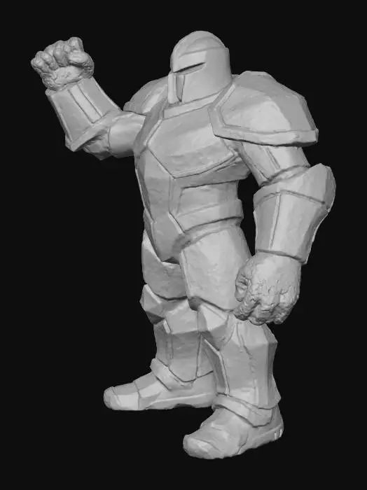 3D model for Molten Golem