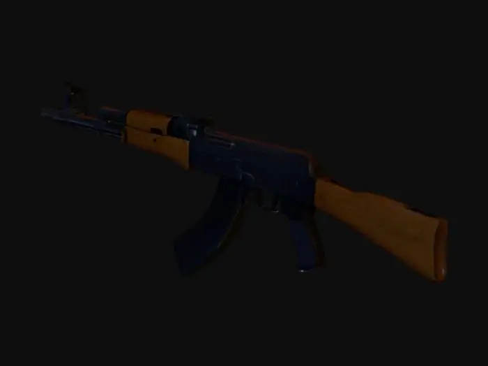 3D model for AK-47 Using the least amount of faces as possible