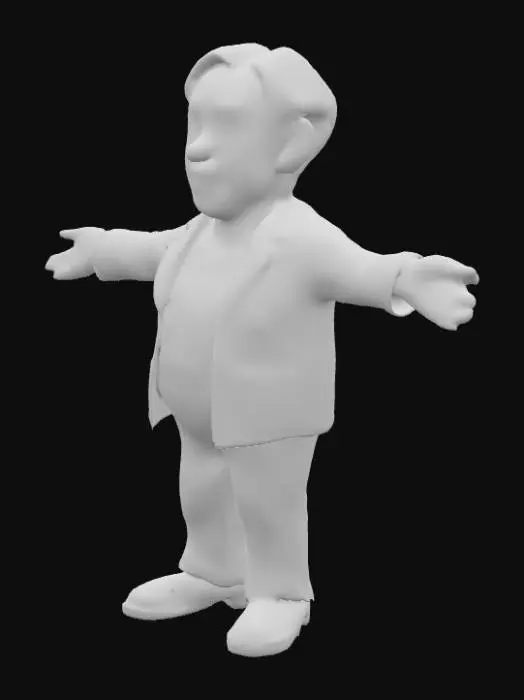 3D model for Elderly Carpenter