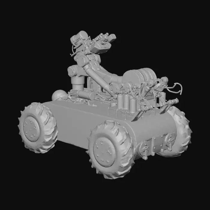 3D model for Rugged Robo Rover