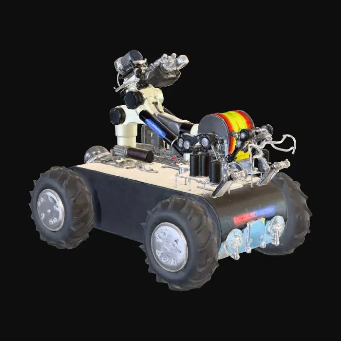 3D model for Rugged Robo Rover