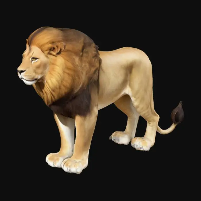 3D model for Lion