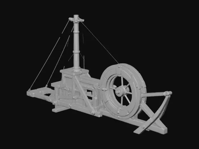 3D model for Desert Windlass