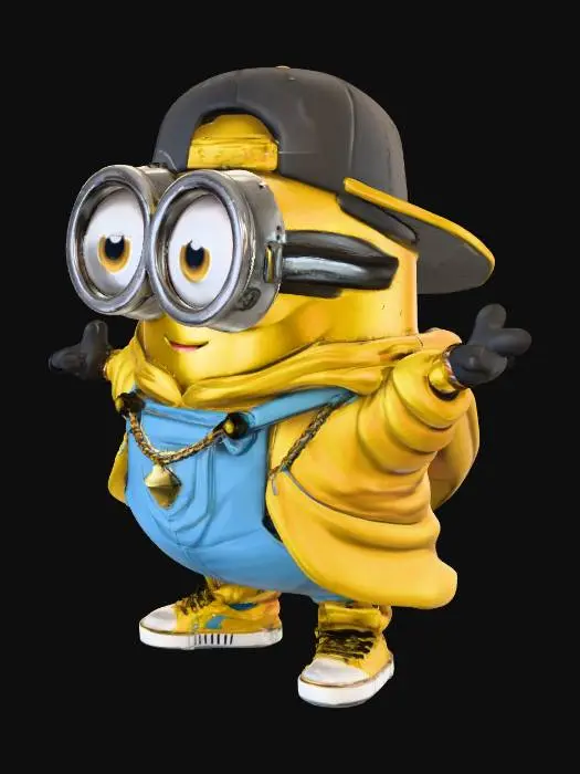 3D model for Hip Hop Minion
