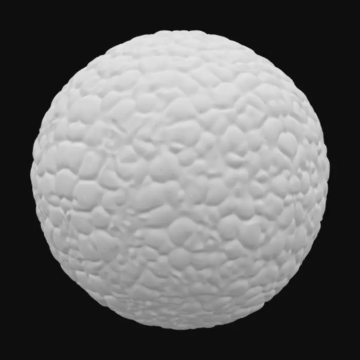 3D model for "A highly detailed 3D model with a perfectly round shape like an orange, featuring a dimpled, porous texture. The surface should have soft elasticity resembling human tissue, with visible, branching veins subtly raised beneath the semi-translucent skin. The interior should merge fibrous citrus anatomy with biological elements. A precise, high-resolution render with realistic lighting to enhance depth. Industrial or biomedical aesthetic, ensuring a professional and technical presentation."