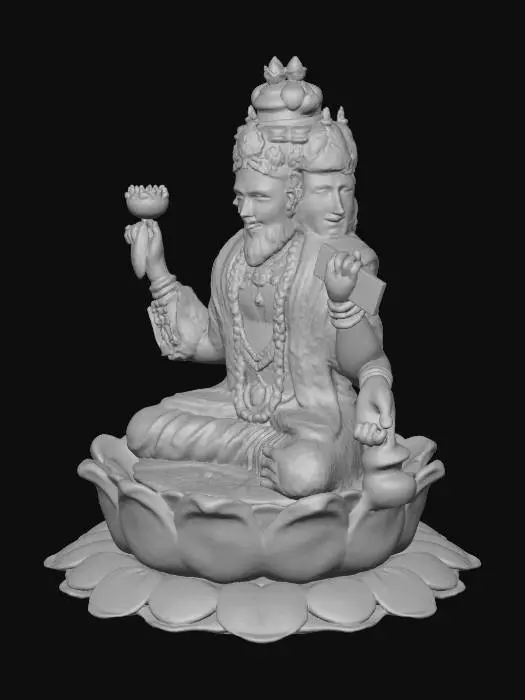 3D model for Brahma Sculpture