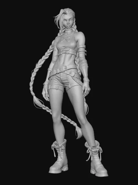 3D model for Blue Rebel