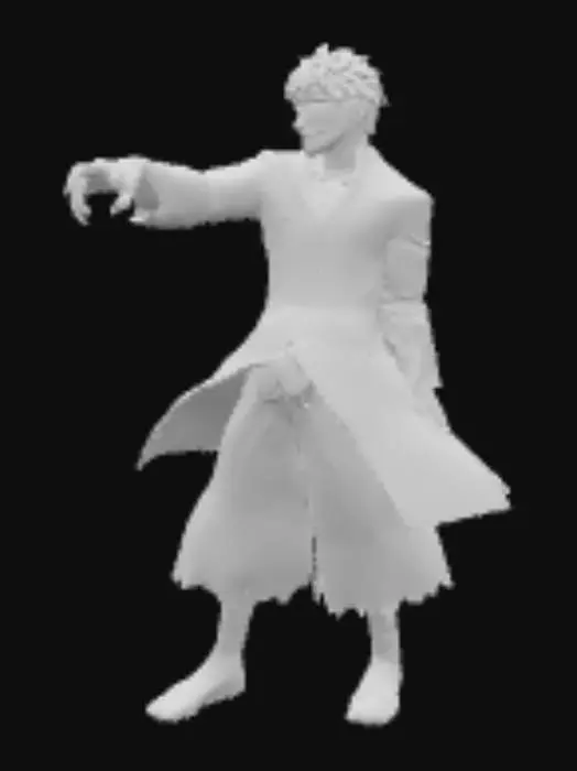 3D model for Hollow Ichigo Emergence