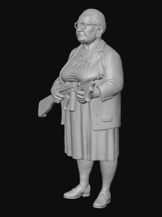 3D model for GodMother, #mafia#
