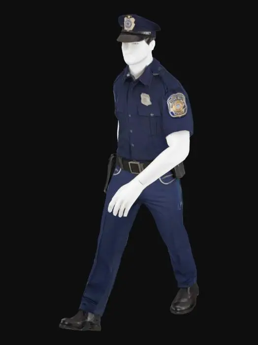 3D model for Officer Mannequin