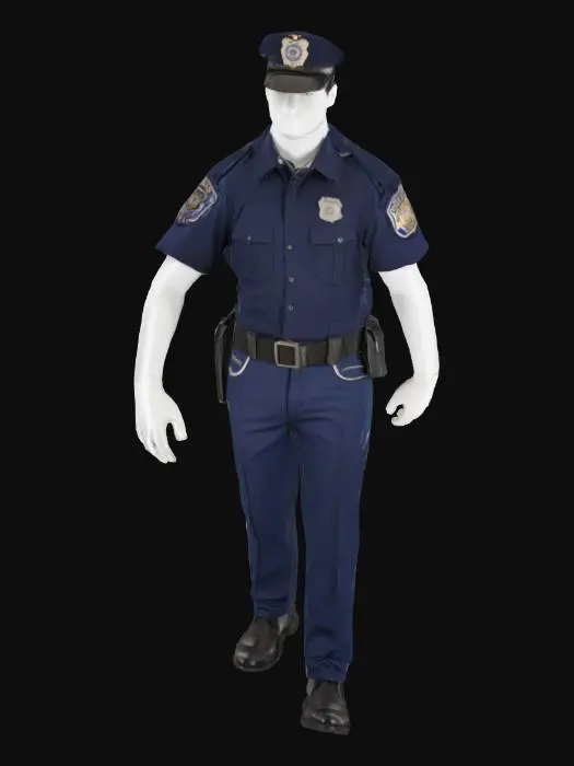 3D model for Officer Mannequin
