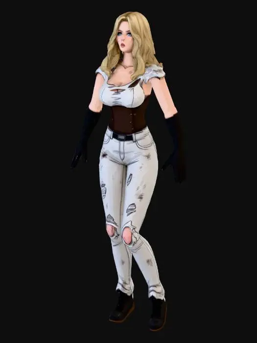 3D model for Fierce Determination