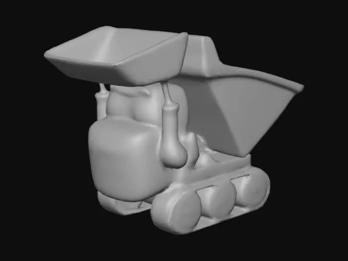 3D model for Orange_Smiley_Dumper_0922132817_texture