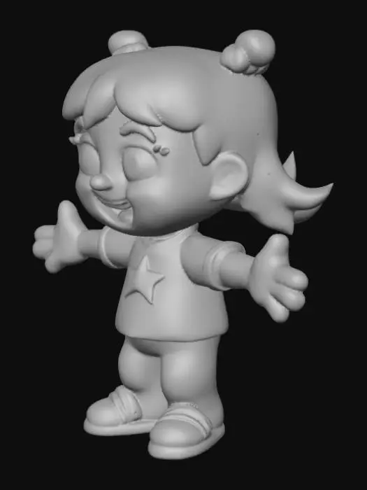 3D model for Starry Kid Character