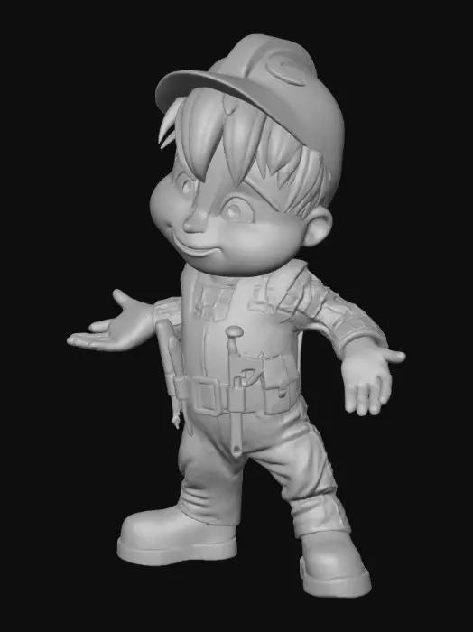 3D model for Chipmunk Builder