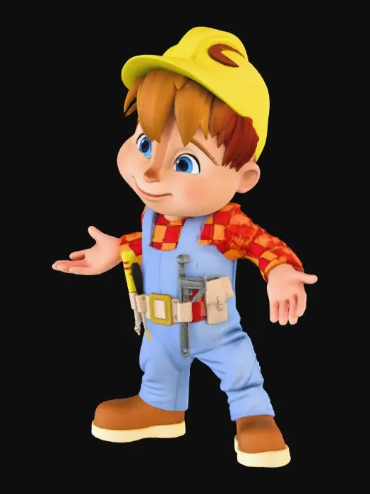 3D model for Chipmunk Builder