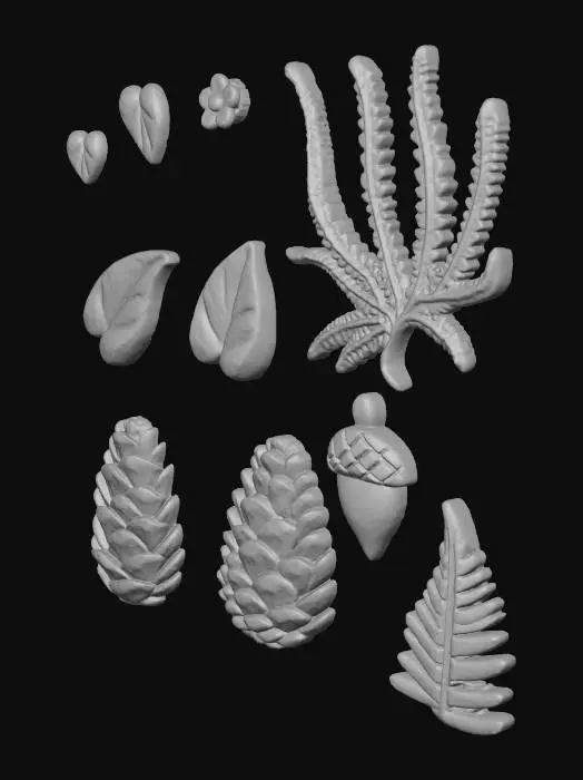 3D model for Nature's Sweets fondant