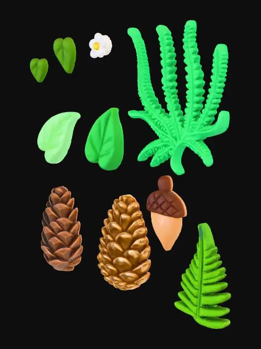 3D model for Nature's Sweets fondant