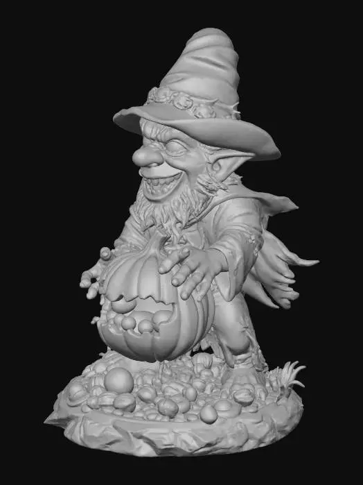 3D model for Goblin Trickster, #Halloween2025#