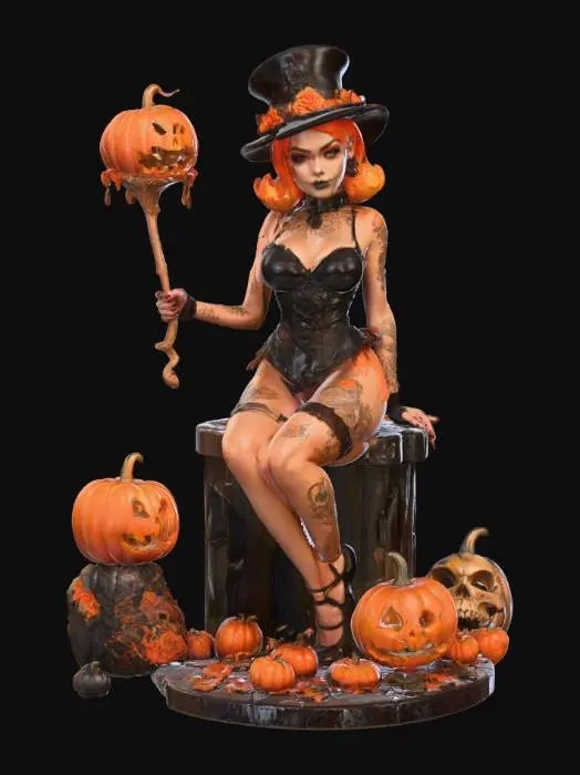 3D model for Witching Hour, #Halloween2025#
