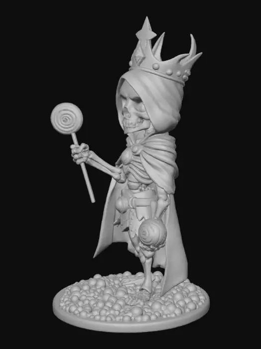 3D model for Candy King of the Underworld, #Halloween2025#