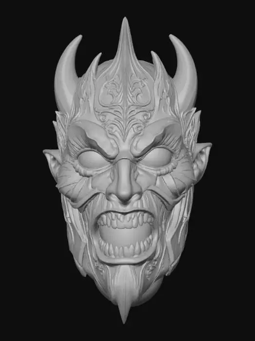 3D model for Infernal Visage, #Halloween2025#