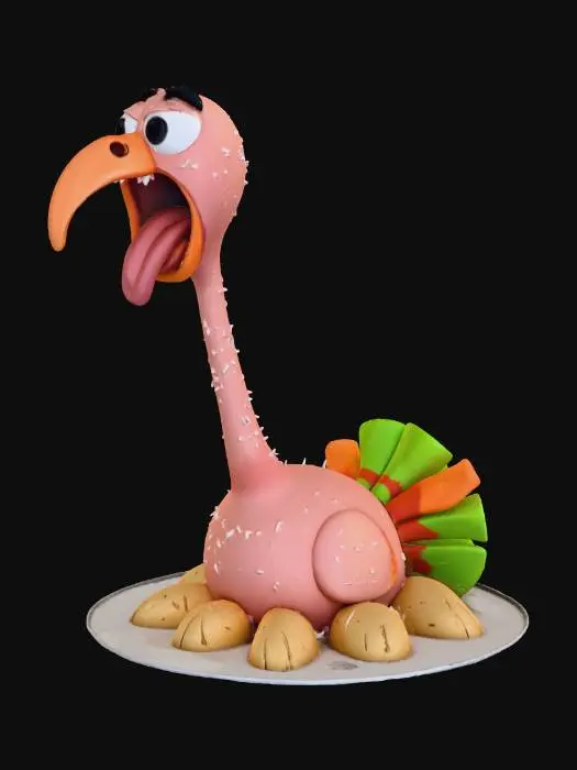 3D model for turkish miam miam #Thanksgiving#