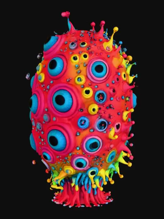 3D model for Eye Bloom.